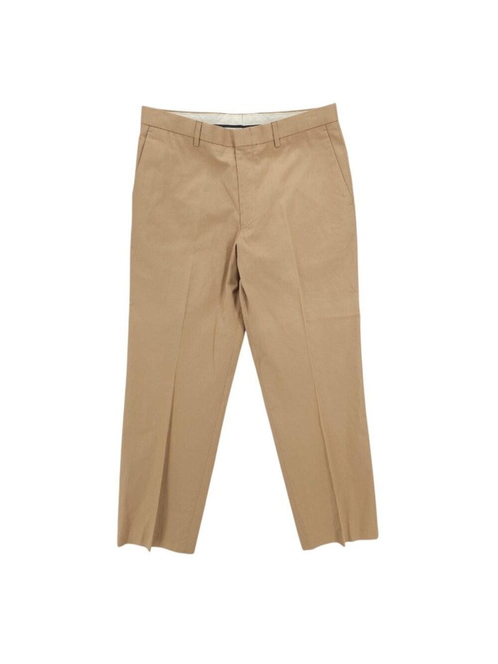 J CREW Aldridge Pant Crespi Italy Cotton Beige Dress Chino Size 32x29